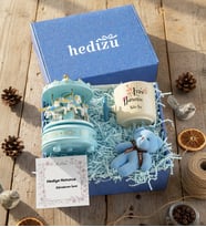 Kişiye Özel Evin Hanımı Hediye Kutusu - Kişiye Özel T Kupa, Atlı Karınca Müzik Kutusu, Peluş Anahtarlık Anneler Günü Hediyesi