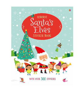 Santa's Elves Sticker Book Usborne Publishing