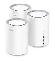 CUDY M1800 AX1800 Dual Band EV Ofis Tipi Mesh Router 3-lü paket