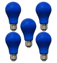(5 Adet) Osaka 10W Mavi Işık E27 Duylu (Kalın Duy) Led Ampul