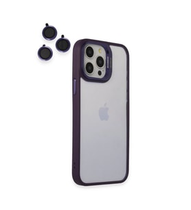 Joko Apple İphone 14 Pro Kılıf Roblox Lens Standlı Kapak - Mor