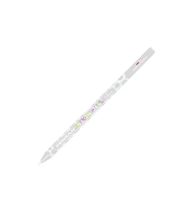 Jel Tükenmez Kalem Beyaz 1.0 mm 1 Adet Beyaz Neon Jel Kalem Beyaz Mürekkepli kalem
