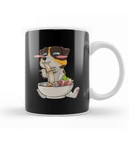 Catahoula Ramen Kawaii Kupa Bardak Porselen