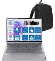Lenovo Thinkbook 14 2-In-1 G5 Iau Intel Core Ultra 7 255U 24GB Ddr5 2tb SSD Windows 11 Home Dokunmatik 14 Inç Wuxga (1920 x 1200) IPS 300NITS NP21SQ002TTXH11 + Zetta Çanta