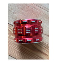 Premium 60mm 4 Katlı Metal Baharat Öğütücü, Mıknatıslı, Yapışmaz Hazne