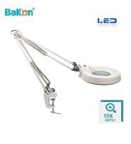 Bakon BK500C-10X 15w Led Akrobat Büyüteç 127 mm 10 Diopter Mercek ( Loop )