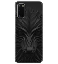 Samsung A02S A03S A10 A12 A13 A21S A22 Kılıf Desenli Silikon Black Fox 1325