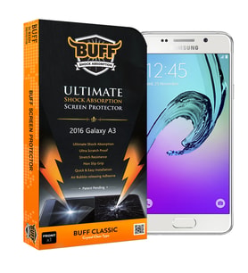Buff 2016 Galaxy A3 ile Uyumlu Darbe Emici Ekran Koruyucu Film