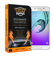 Buff 2016 Galaxy A3 ile Uyumlu Darbe Emici Ekran Koruyucu Film