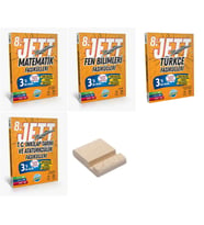 LGS 8.Sınıf JETT Matematik Fen Bilimleri Türkçe İnkılap Fasikülleri Seti