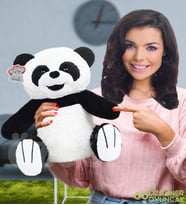 Özgüner Sevimli Mi Sevimli 45  Cm Panda Peluş Ayı