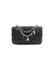 Guess Libby Kapaklı Çapraz Askılı Kadın Siyah El Çantası HWGG9912200-BLA