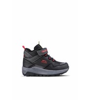 SLAZENGER KENZIE Çocuk Cırt Cırtlı Siyah / Kırmızı Bot (Siyah-Kırmızı)
