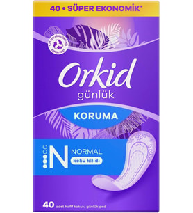Günlük Ped Normal Ekonomik Paket 40 Adet Ped