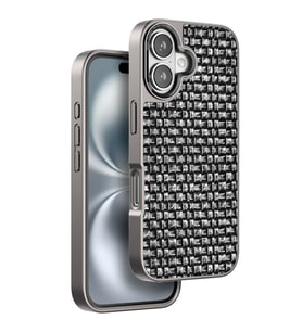 Venco Apple iPhone 16 Brand Kapak - Gümüş