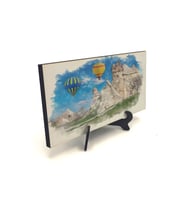 Kapadokya Baskılı MDF Masaüstlük 10X20