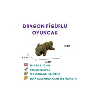 Ejderha Figür - 3D Fantastik Karakter Oyuncak