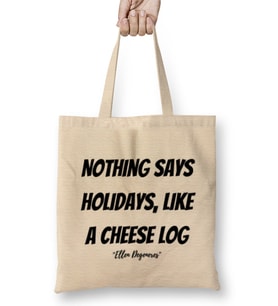 Ellen Degeneres Quotes Gifts - Vintage Retro Rainbow Style Bez Çanta Uzun Saplı