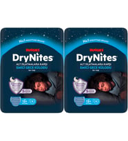 Drynites Emici Gece Külodu/Külot Bez Erkek 13+ Yaş (48-60KG) X Large 18 Adet (2PK*9)