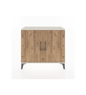 Arges Şifonyer Tek Raflı 2 Kapaklı 88x30x80 Aytaşı-Çam