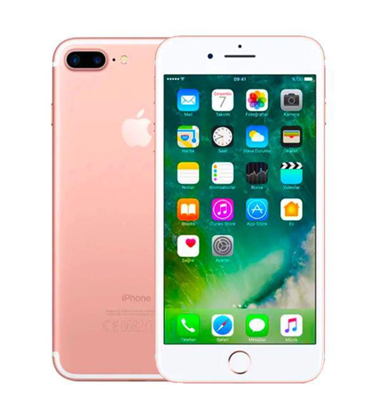 Yenilenmiş iPhone 7 Plus Rose Gold 32GB B Kalite (12 Ay Garantili)