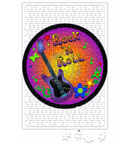 Rock'n Roll Renkli Puzzle 240 Parça Yapboz
