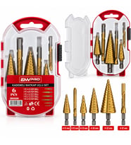 6PCS MATKAP UÇLU KADEMELİ SET 4-12MM - 4-20MM - 4-32MM - 3MM - 6MM - 8MM (5343)