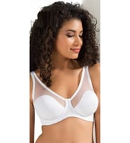 LE JARDİN 9200-B TÜL KAPLI SOFT CUP SÜTYEN BEYAZ