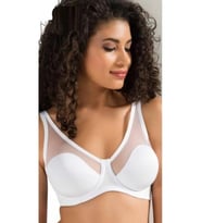 LE JARDİN 9200-B TÜL KAPLI SOFT CUP SÜTYEN BEYAZ
