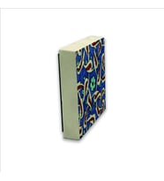 Çini Desen Baskılı Doğaltaş  Magnet(KD-033)Buzdolabı Süsü