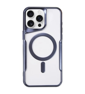 Apple İphone 16 Pro Max Kılıf Boyi Magsafe Silikon Kapak - Lacivert