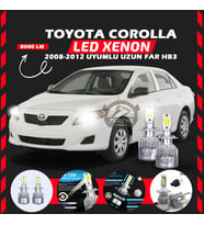Toyota Corolla 2008-2012 Uzun Far Uyumlu Şimşek Etkili Led Xenon Performance Series HB3