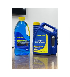 Ultra Pro Defense Goodyear 2025 Üretim Antifriz -56 3L ve antifrizli Cam Suyu -22 1.8L Hazır