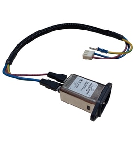 Schaffner FN9222R-3-06 IEC Konnektör 30cm Kablo Soketli Güç Giriş EMI Filtresi Modülü 3A 250VAC 50/60Hz