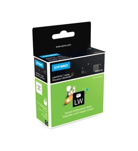Dymo Label Writer Etiket Çok Amaçlı 25x25 MM 750 Adet Çok Amaçlı Etiket (Karışık)