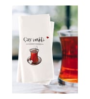 Çay Temalı Esprili Yazı Baskılı Konuşan Peçete 20 Adet 0017