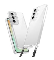 Galaxy A25 Kılıf Airbagli Takılabilir Askı Aparatlı Zore Snap Silikon Kapak