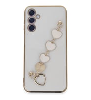 Samsung Galaxy A24 4g Kılıf Esila Silikon - Beyaz