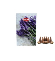 Hem levander 2 paket toplam 20 adet geri akış konik tütsü