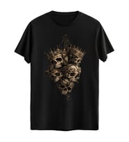 Dijital Baskılı Unisex Tshirt, Günlük Kullanıma Uygun Pamuklu Regular Tshirt (Siyah)