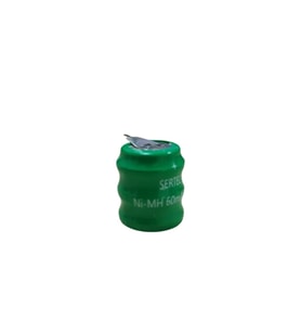 3.6V 3S1P 60 Mah 2 Pin NI-MH Buton Pil