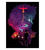 Space Cowboy Bebop Tablo Ahşap Poster Dekoratif