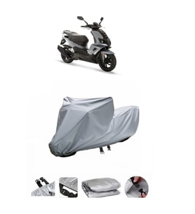 Peugeot Speedfight 4  Gri Motosiklet Brandası ARKA ÇANTA UYUMLU DEĞİLDİR