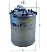 MAHLE KL778 Yakit Filtresi 6C0127400 6R0127400C