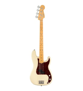 Fender American Professional II Precision Bass Akçaağaç Klavye Olympic White Bas Gitar