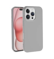 Apple iPhone 16 Pro Uyumlu Kılıf Zore LSR Lansman Kapak (Gümüş)