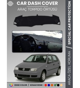 VOLKSWAGEN POLO (1994-2001) Torpido Örtüsü Panel Halısı Torpido Koruma Tam Uyum UV Koruma