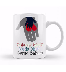 Babalar Günü Babaya Hediye 01412 Kupa Bardak Porselen