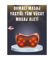 Çok Fonksiyonlu Boyun Bel ve Sırt Masaj Yastığı, Araç İçi Uyumlu