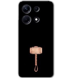 İnfinix Note 30 Pro Kılıf HD Desen Baskılı Kılıf - Thor Çekiç